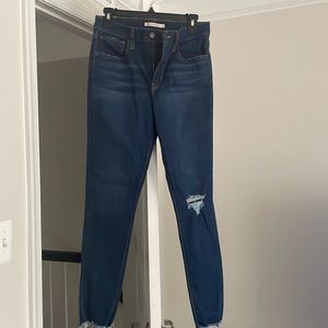 Levi 720 high rise super skinny jeans